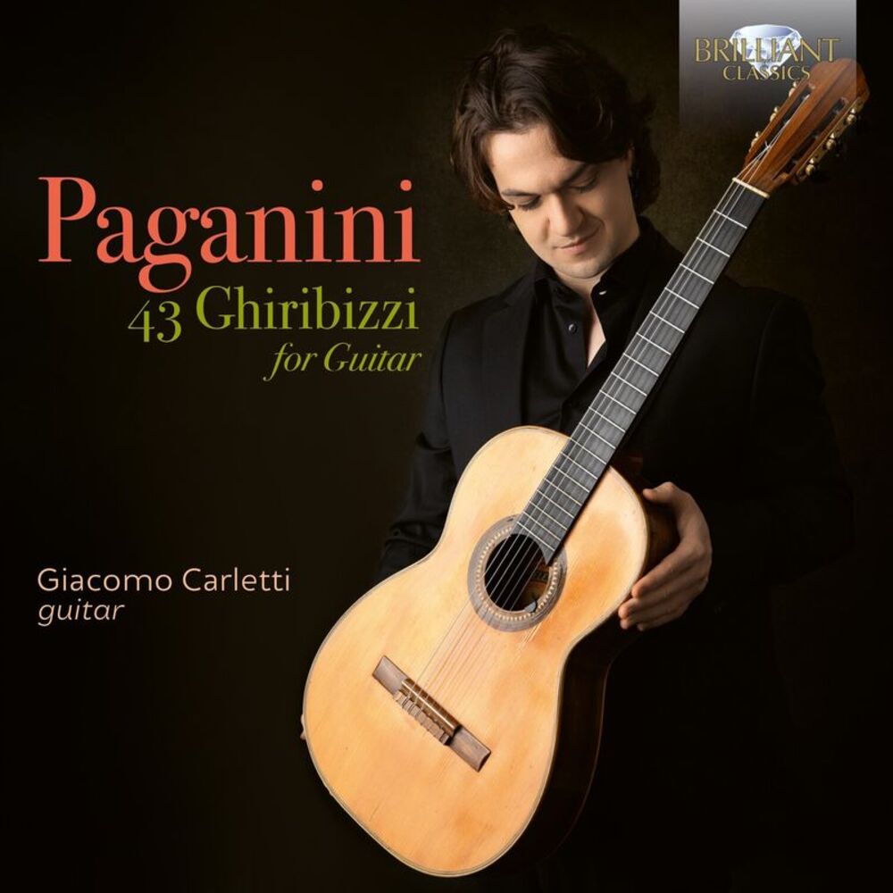 Giacomo Carletti - Paganini: 43 Ghiribizzi for Guitar  CD